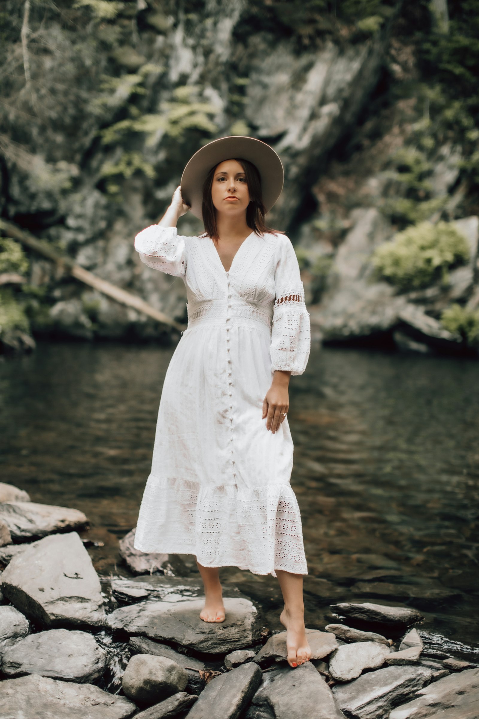 Fashion highlight editorial look